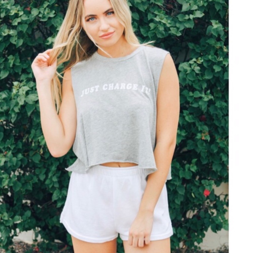 Wildfox Just Charge It Tank